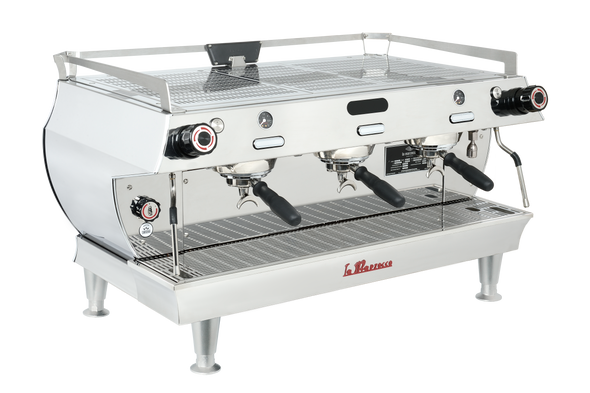 La Marzocco GB5 S Commercial Espresso Machine EE viewed at an angle
