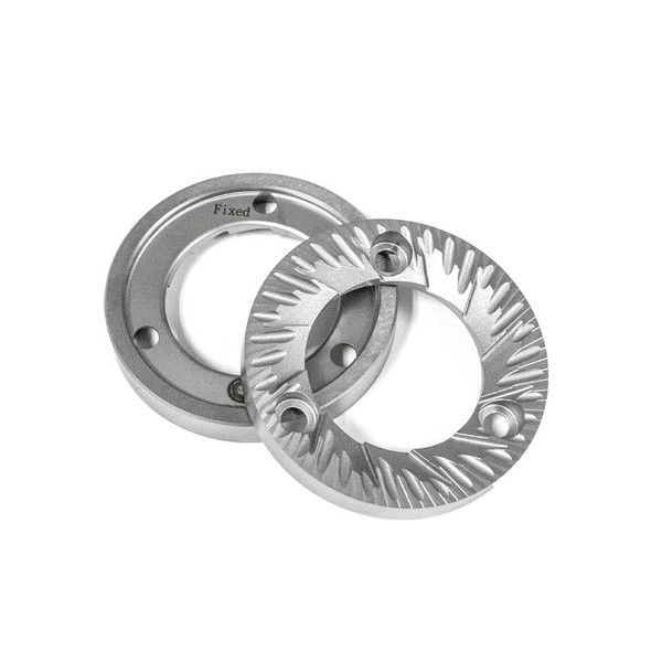 SSP 64mm Cast Steel Burrs (Silver Knight Coating)