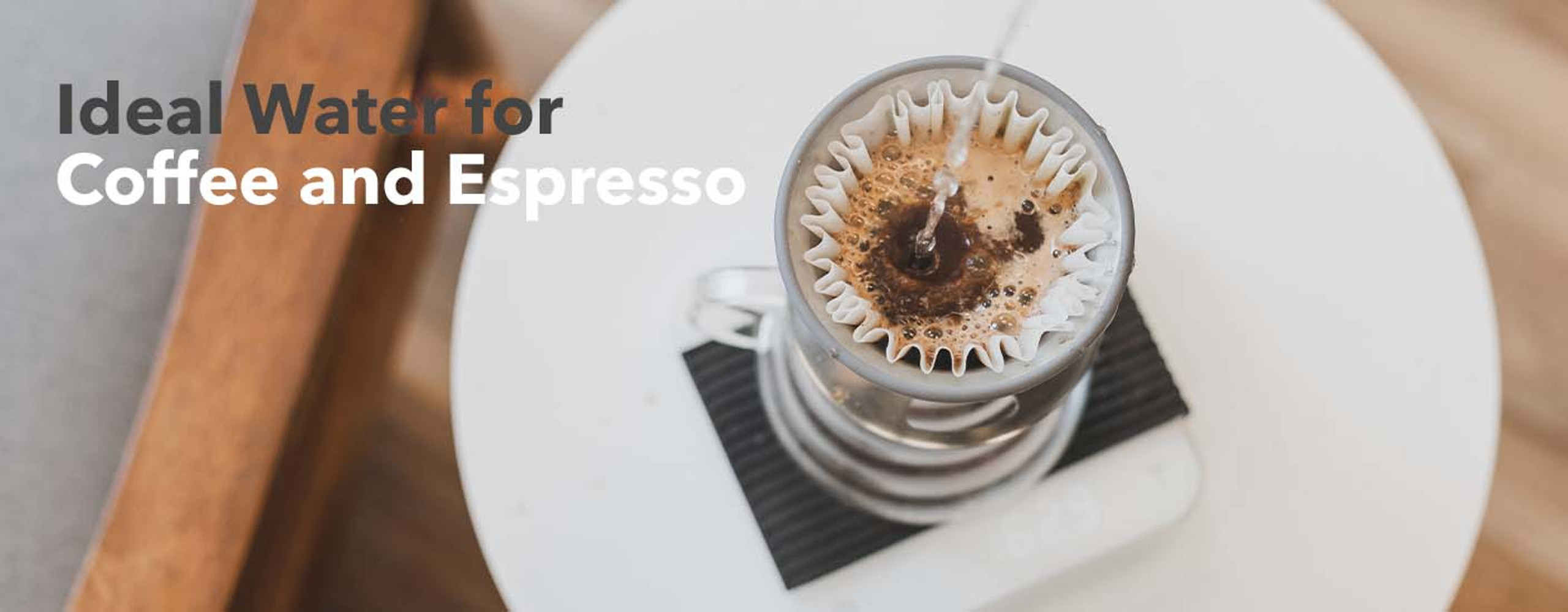 Water for Filter Coffee vs. Espresso